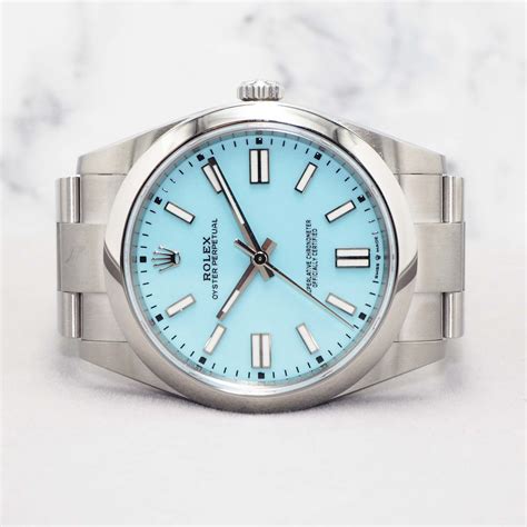 rolex 41 op|Rolex 41mm tiffany blue.